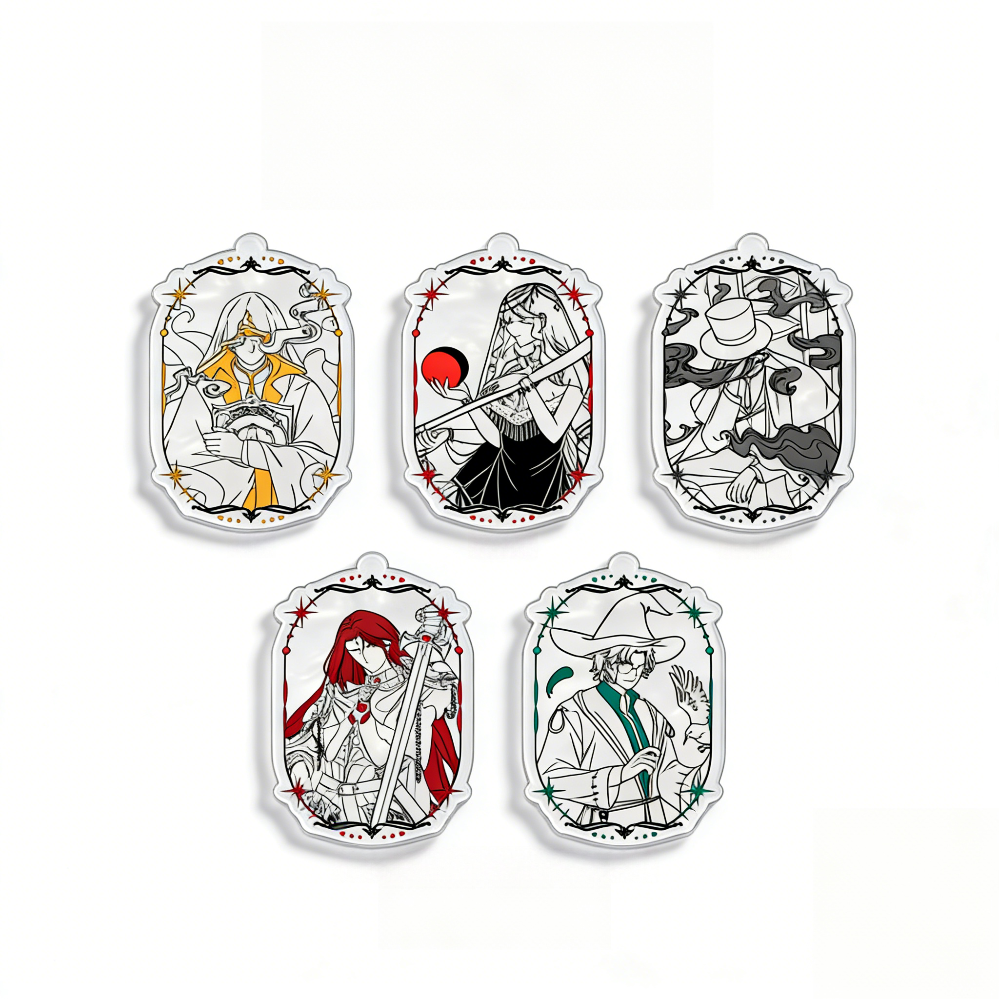 Carry Ancient Secrets with the LOTM Mica-Acrylic Ornament Collection