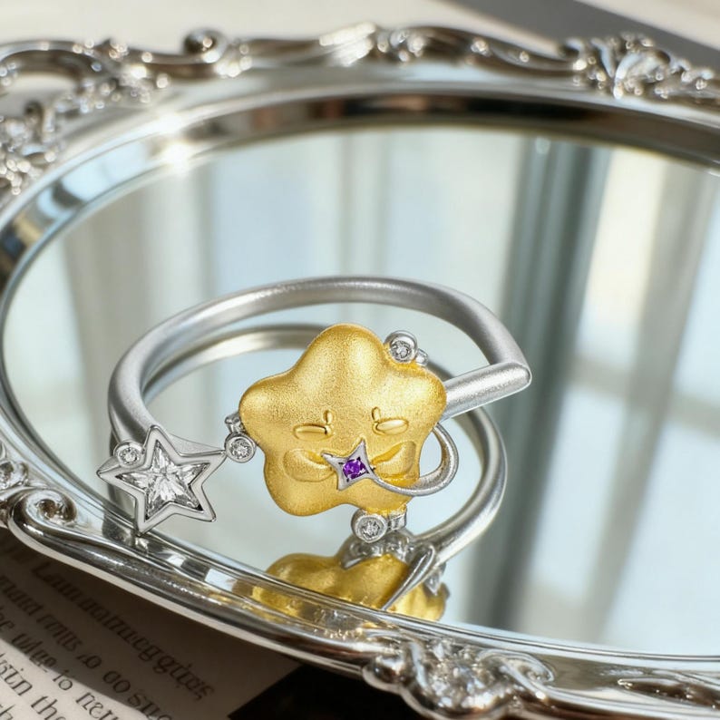 Embrace Cosmic Romance With The Xavier Inspired Deepspace Ring