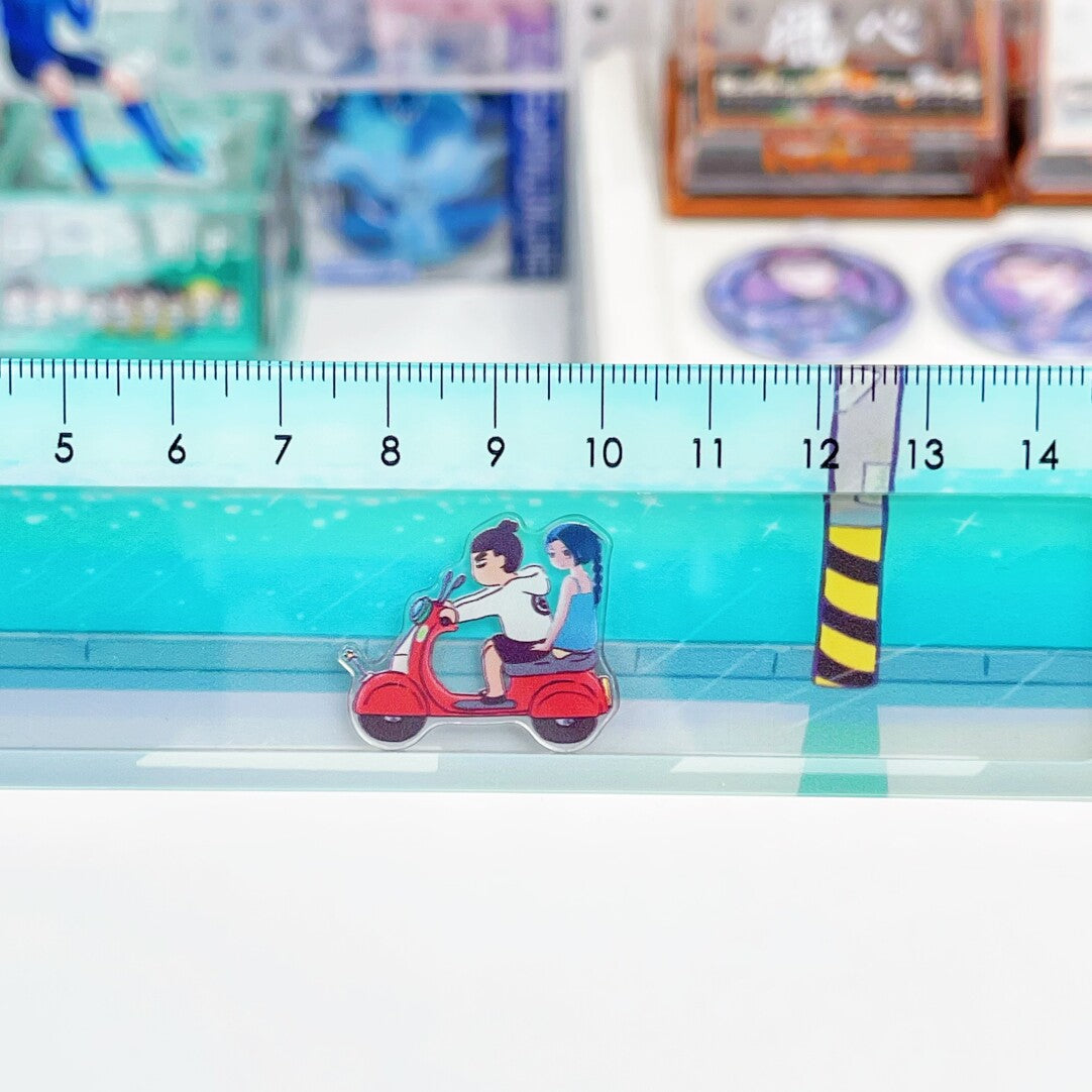 Scissor Seven | Themed Custom Ruler for Miss Mei