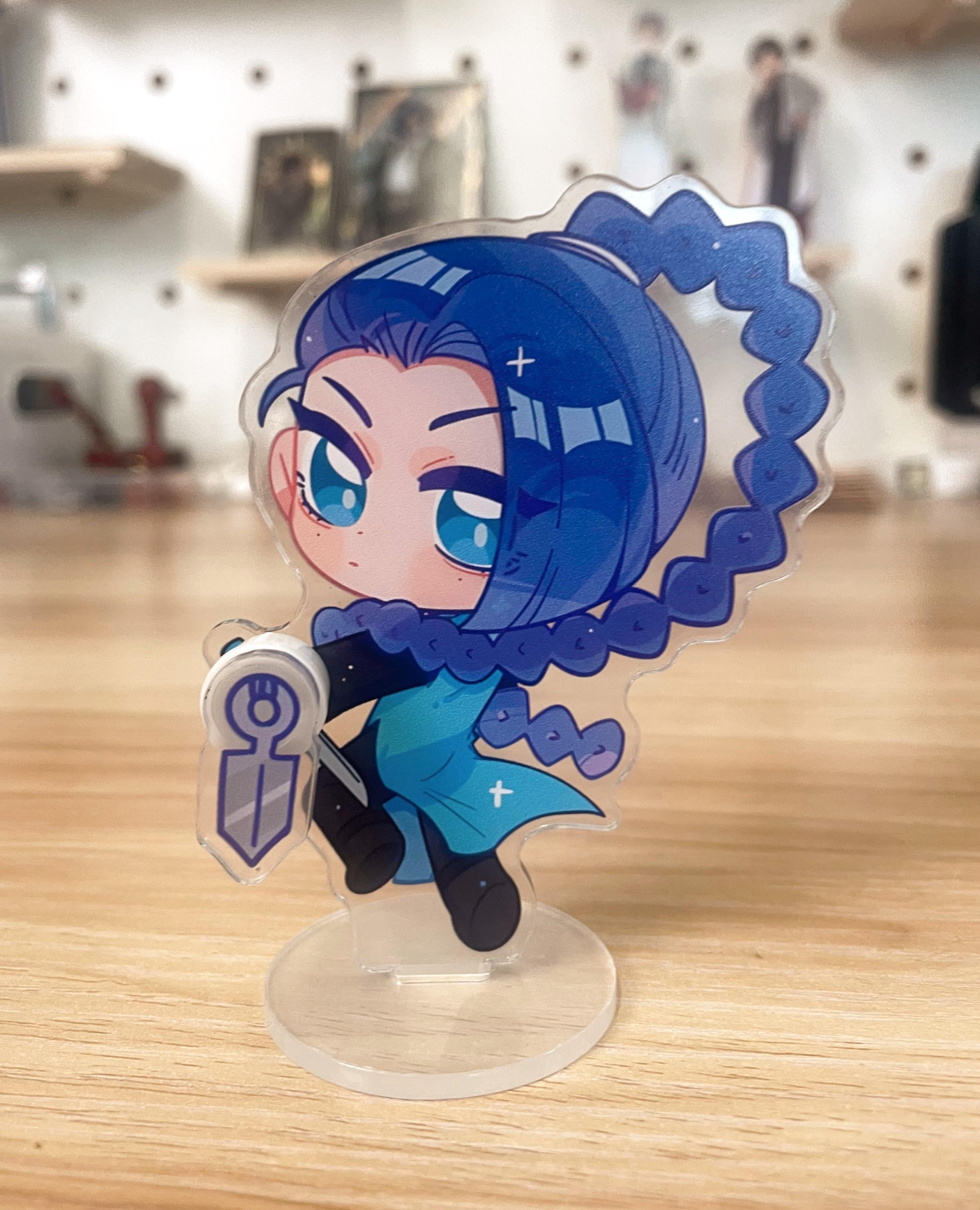 Scissor Seven | Rotating Acrylic Standee Seven Thirteen