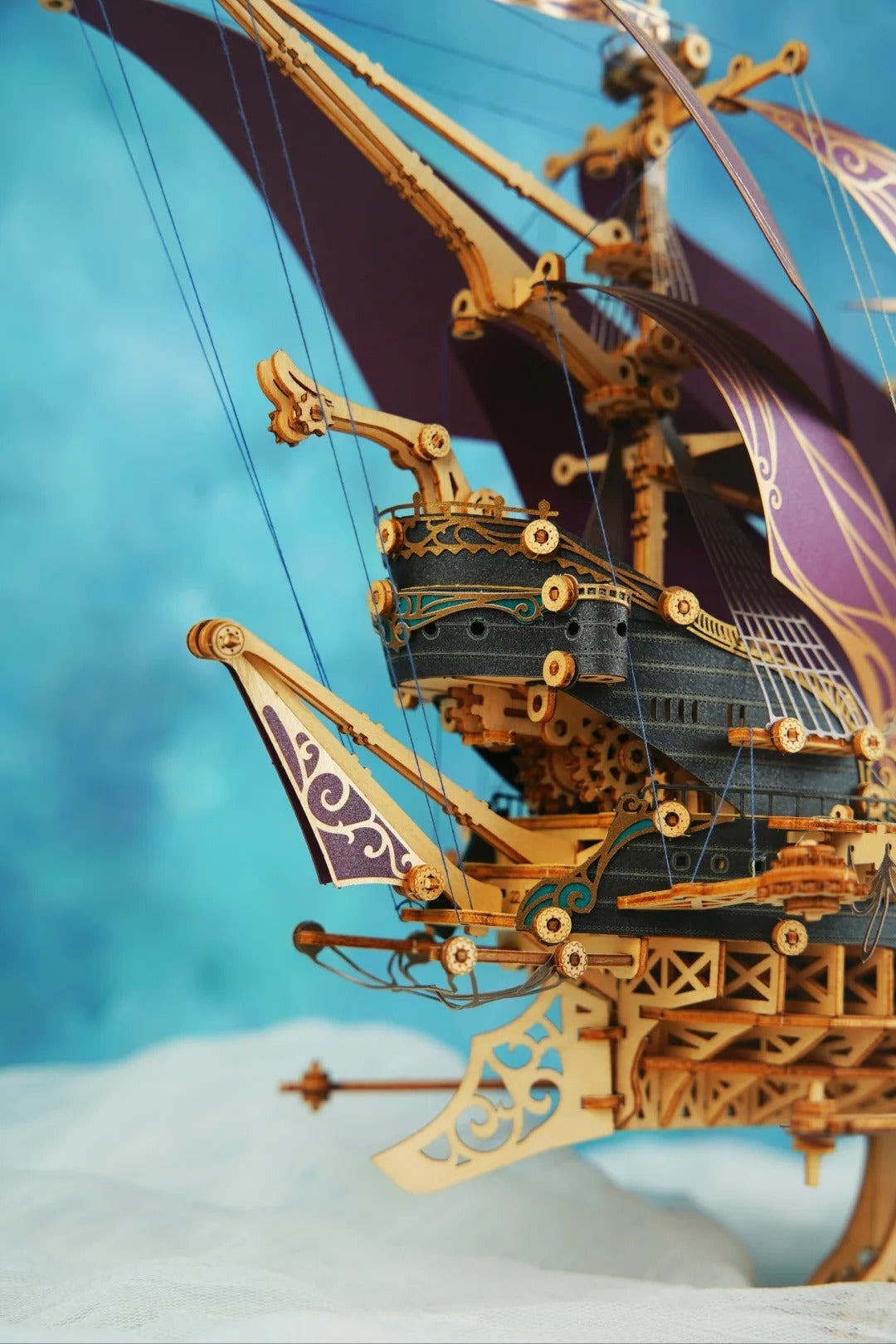 LOTM | Cattleya‘s The Future Ship Wooden Model 500peices 3D Model Puzzle