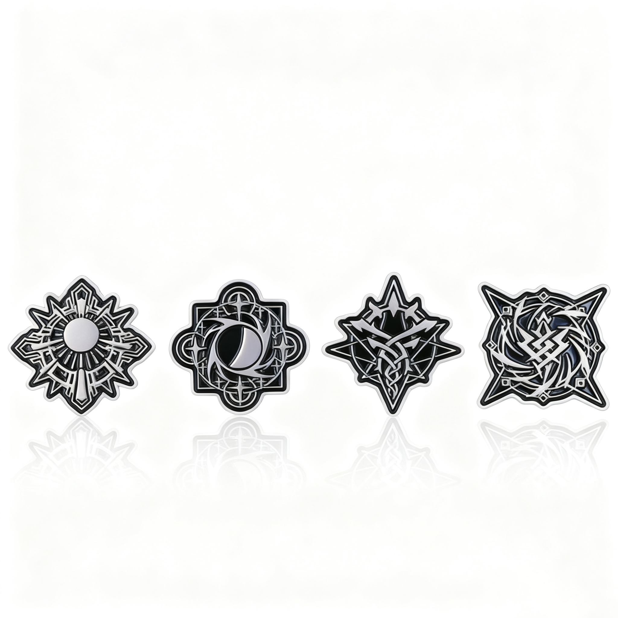 LOTM | Church Holy Emblem Pin Badge 4Pcs