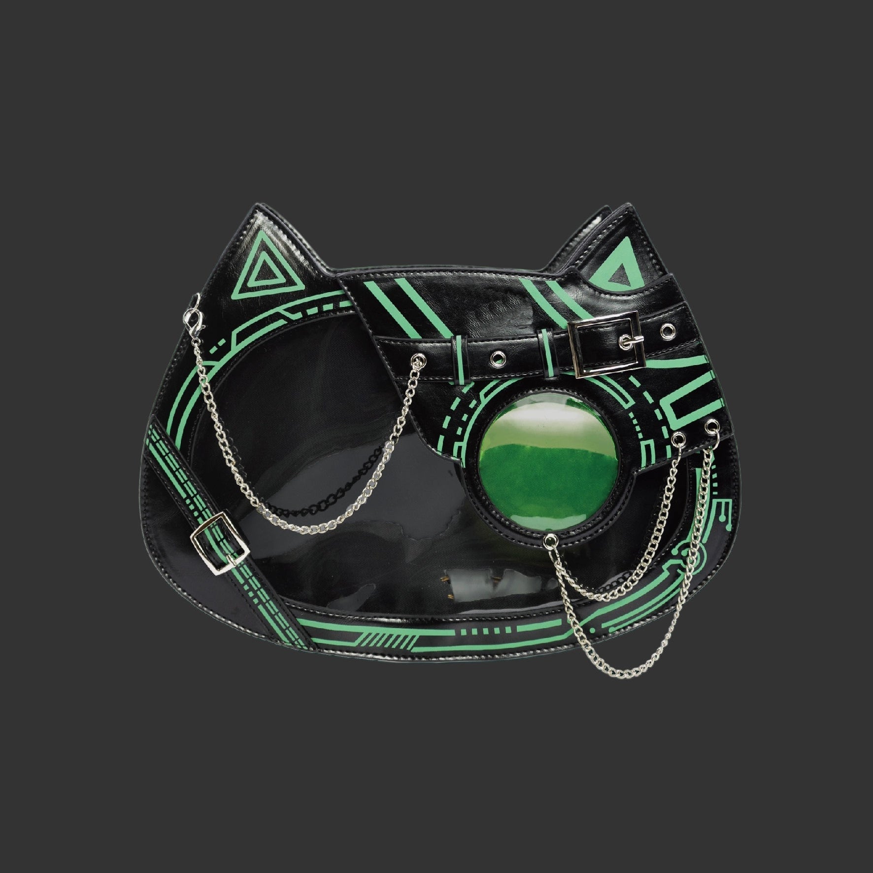 Cyberpunk Itabag Glow in the Dark Large Capacity Backpack