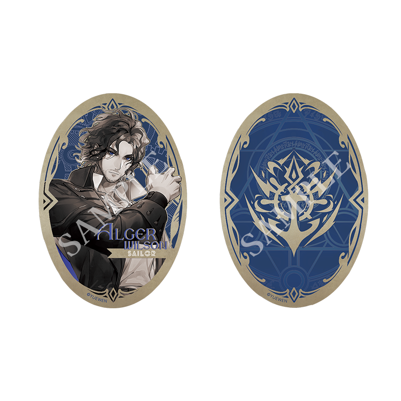 LOTM丨Official painted retro series double flash badge set