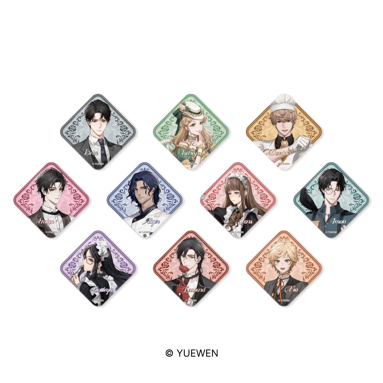 LOTM丨Authentic Nanman Club Blind Box Pins, Paper Clips, & Photos