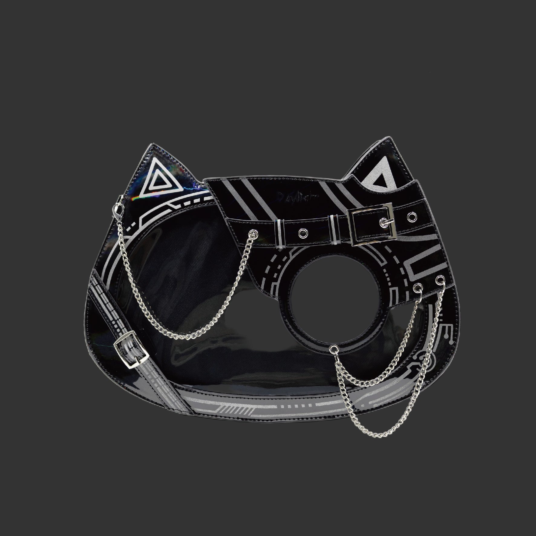 Cyberpunk Itabag Glow in the Dark Large Capacity Backpack