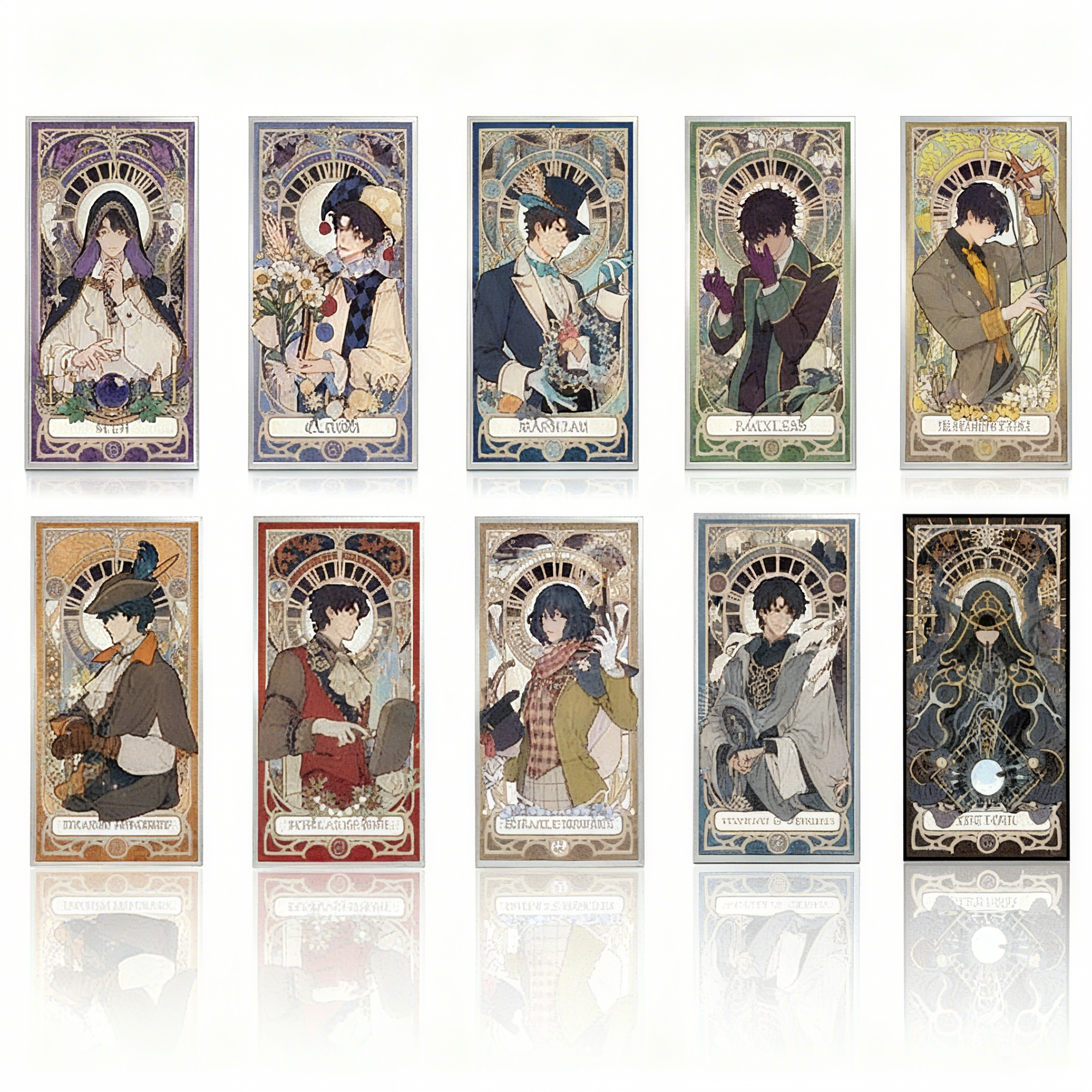 LOTM丨Oracle Series Double Glitter Acrylic Paper Fool Klein Birthday Periphera