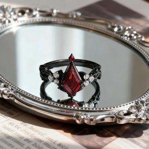 Love and Deepspace | Sylus Inspired Ring Zircon Silver 925