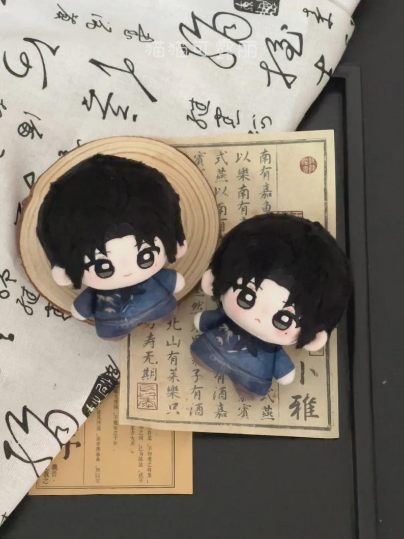 Where Winds Meet | Jiang Yan & Jiang Wu Lang Plushie 10cm