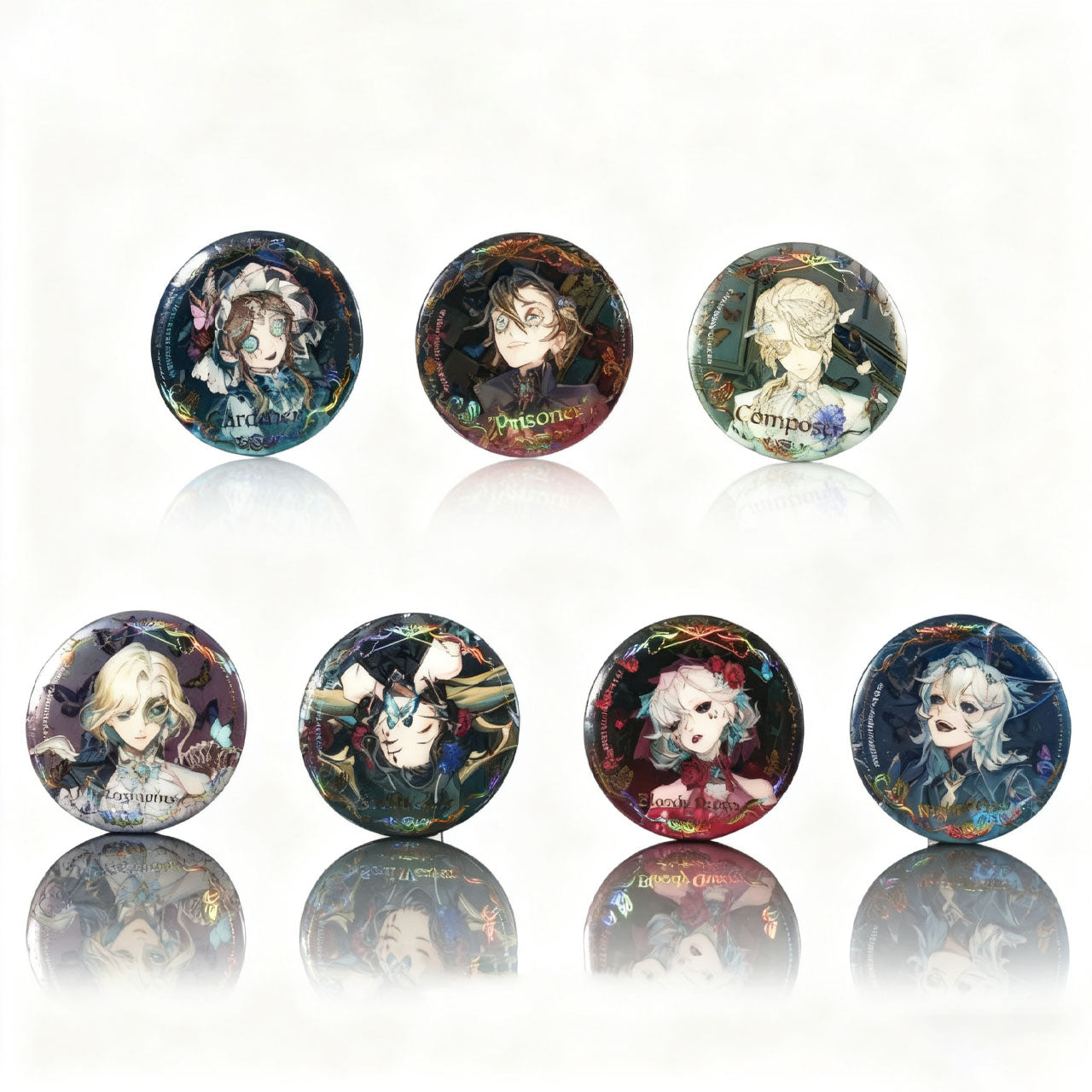 Unlock the Secrets with the Identity V Specimen Gallery Pin Set