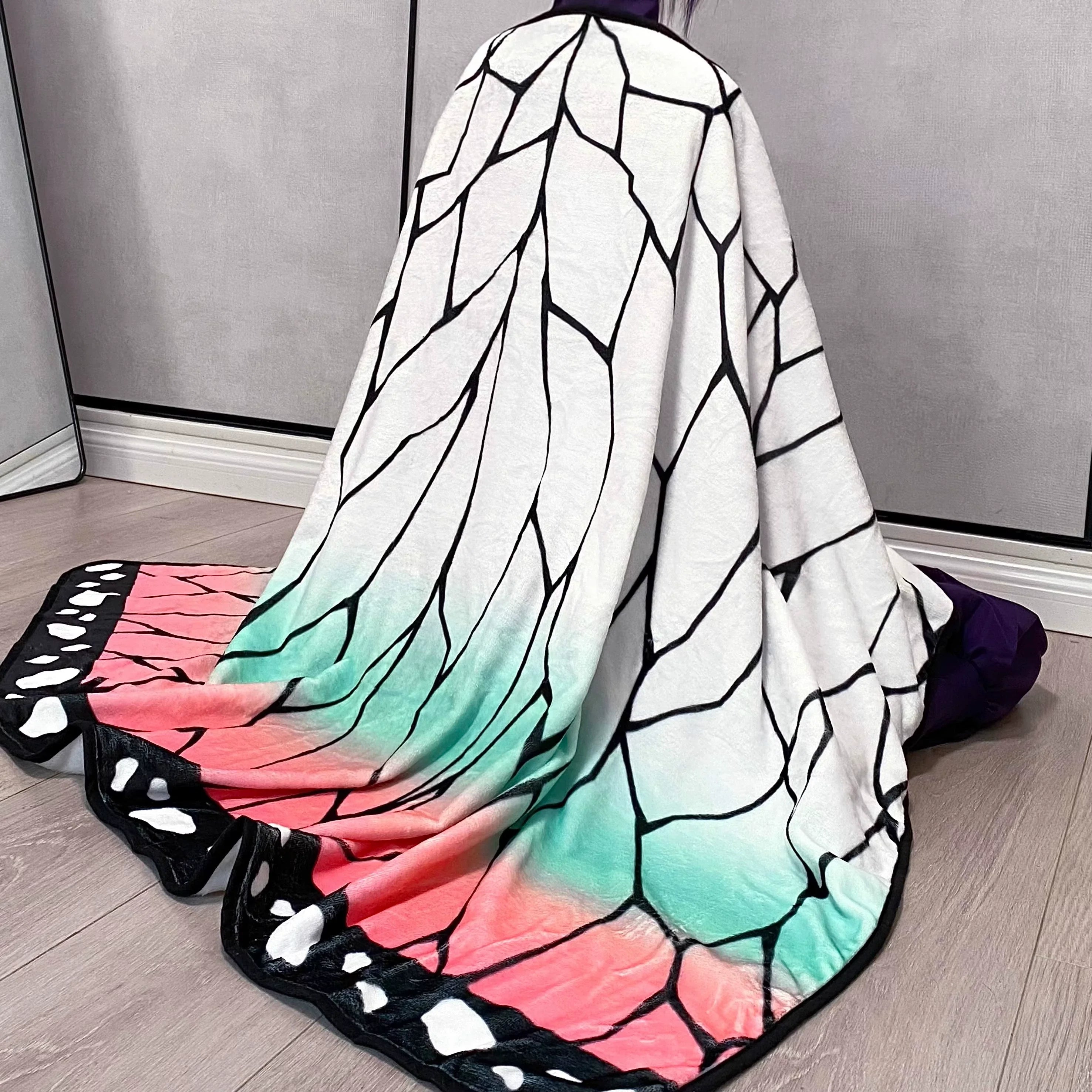 Embrace Your Inner Hashira with the Shinobu Butterfly Blanket