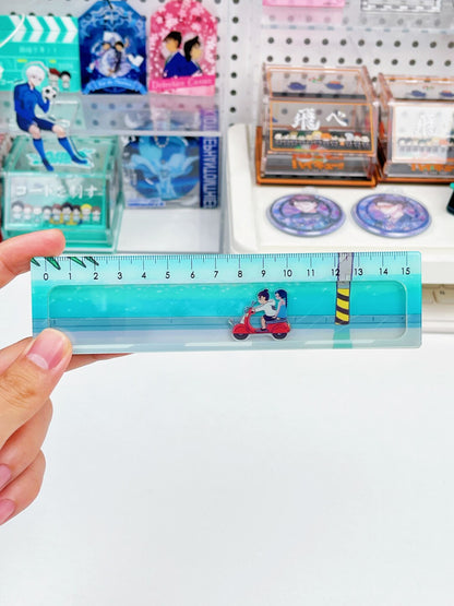 Scissor Seven | Themed  Custom Ruler for Miss Mei