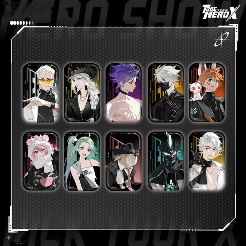 To Be Hero X | Animation HERO SHOW Series Badge Key chain Photo Card Blind Box