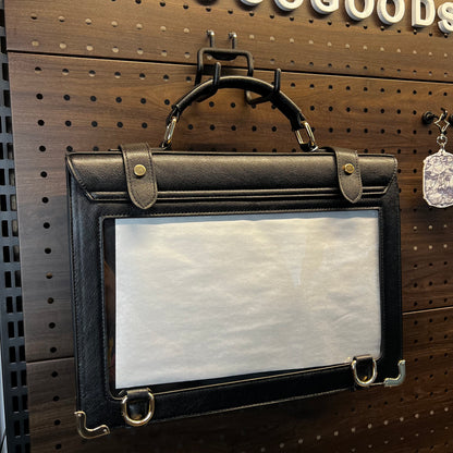 LOTM | The Fool's Black Messenger bag