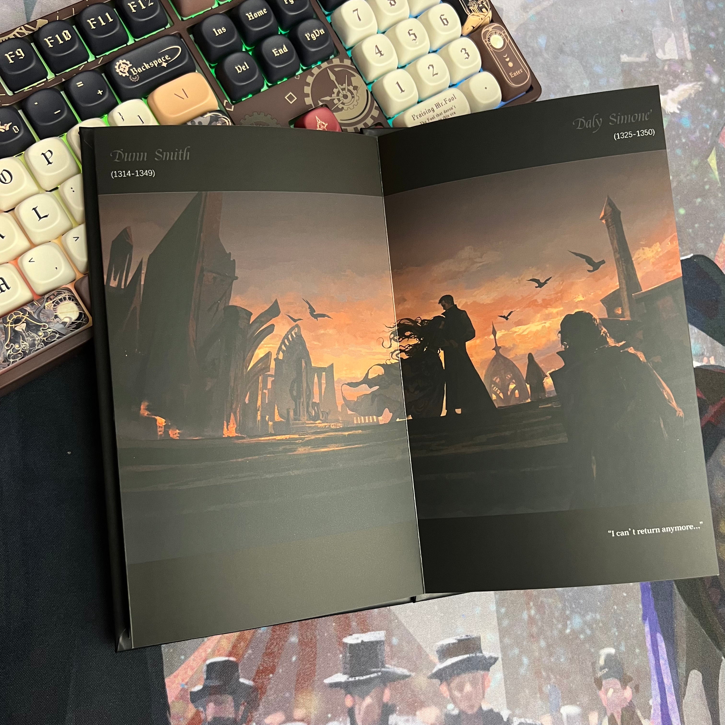 LOTM Fold-out Artbook - Lord of Mysteries Premium Collectible Art Book