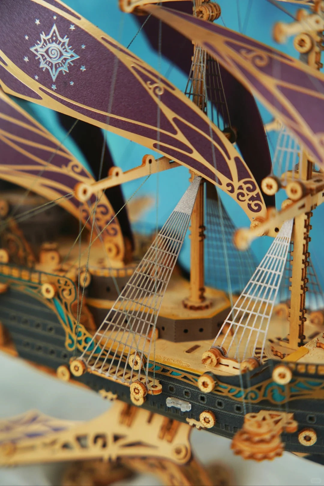 LOTM | Cattleya‘s The Future Ship Wooden Model 500peices 3D Model Puzzle