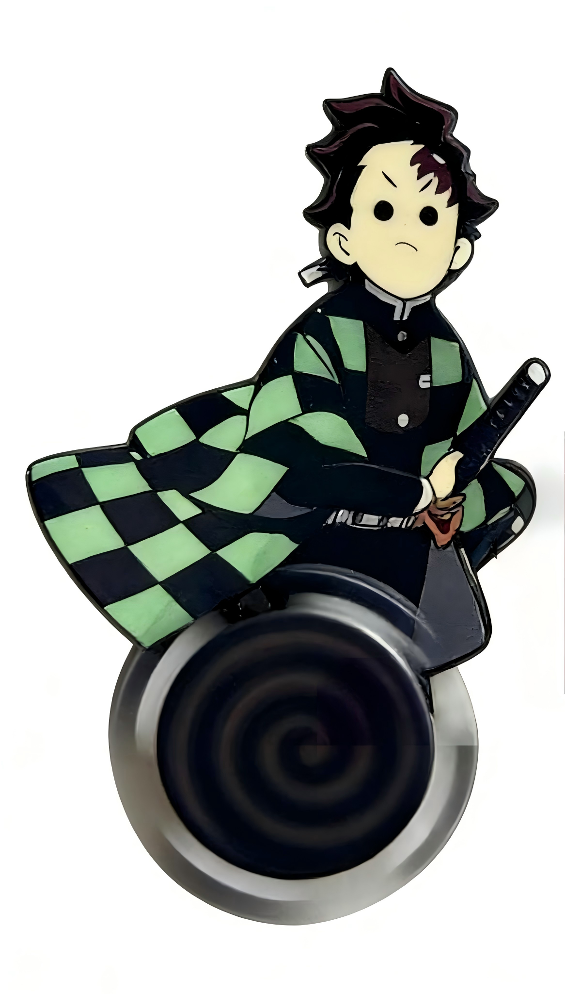 Demon Slayer | Rotating Acrylic Fridge Magnet - Tanjiro & Giyu Tomioka