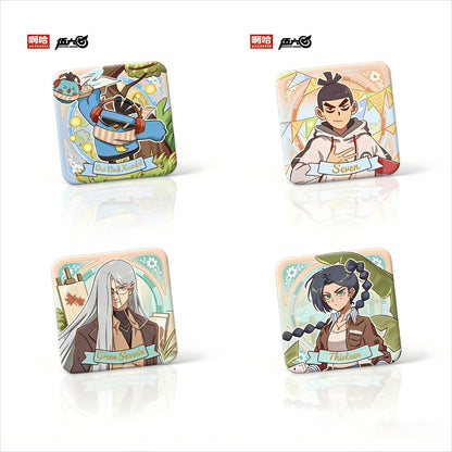 Scissor Seven | Double flashing Character Badges