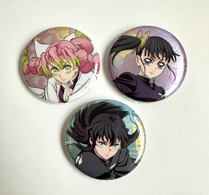 Demon Slayer|Infinity Castle Arc Premium Pin Badge Set