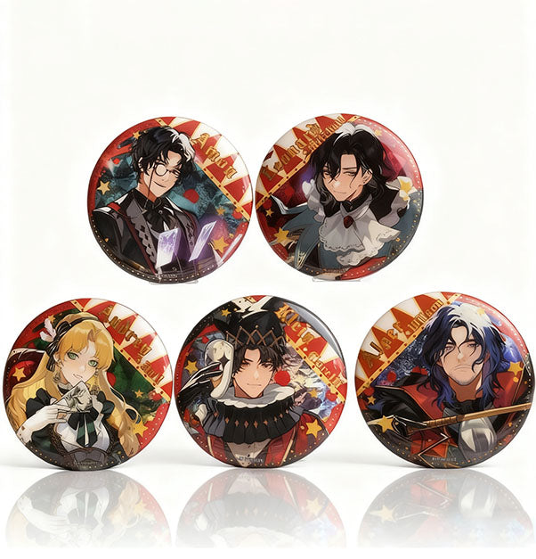 LOTM丨Circus Series Double Flash Badge Full set 5 badges