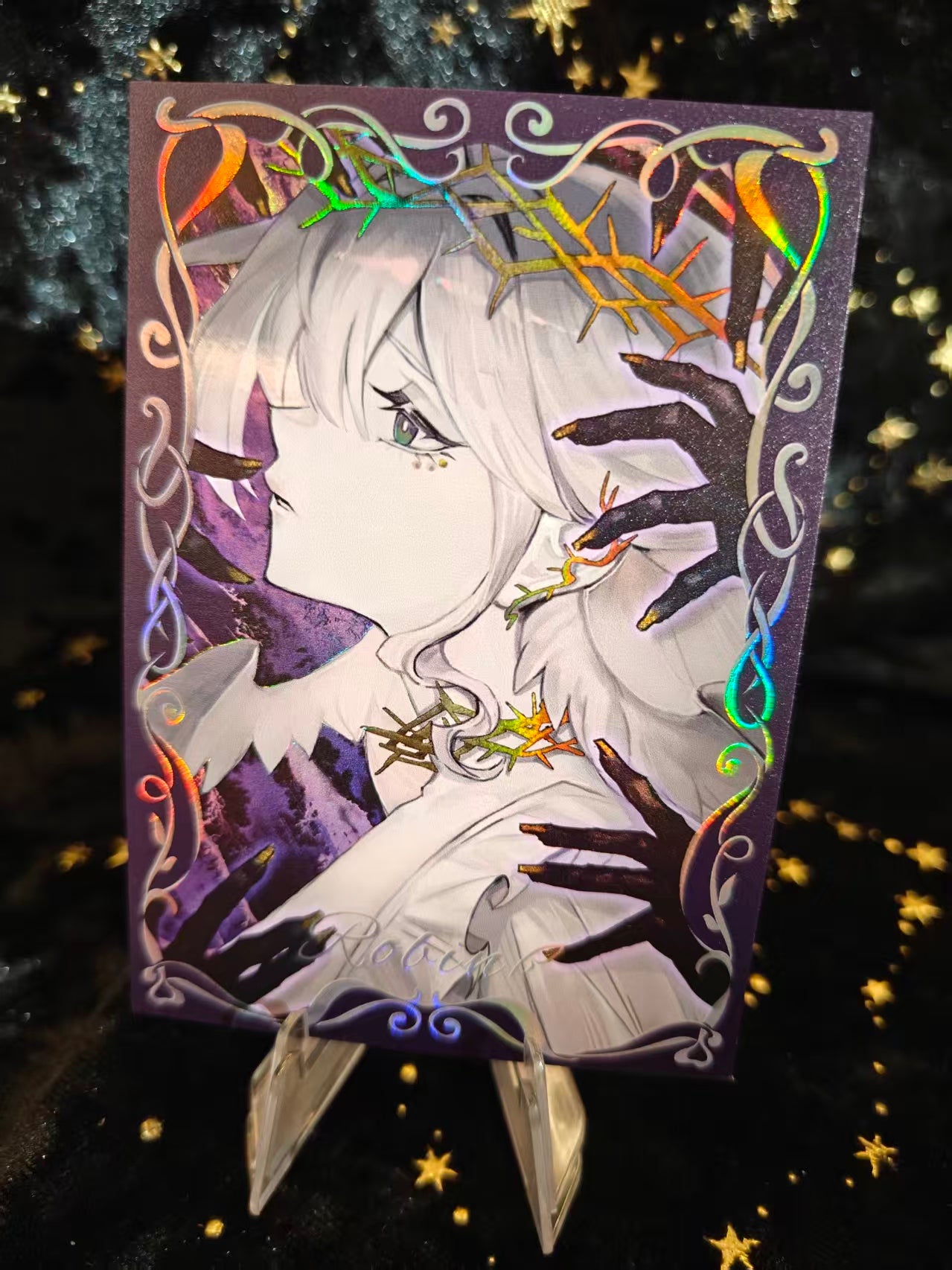 HSR Robin and Sunday Art Print Set Pin Back Buttons Prints Honkai Star Rail