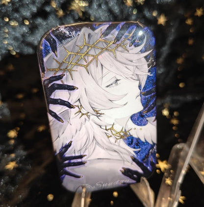 HSR Robin and Sunday Art Print Set Pin Back Buttons Prints Honkai Star Rail