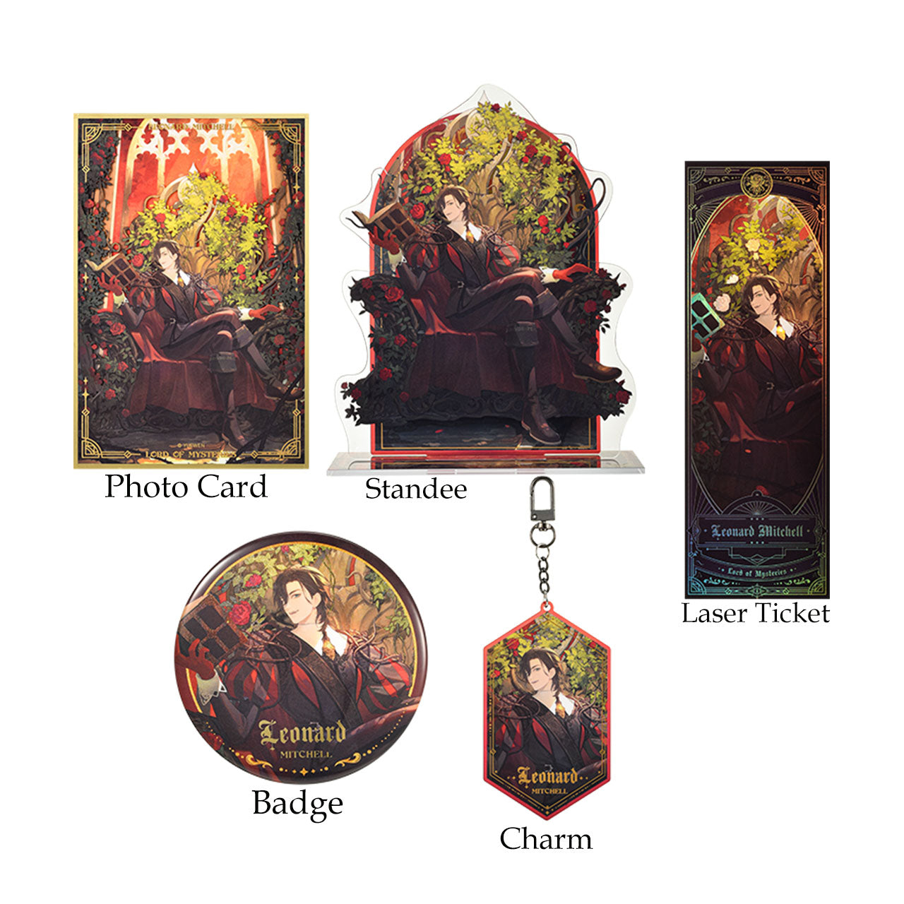 LOTM | The Throne Series Badges Klein Amon