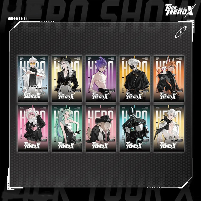 To Be Hero X | Animation HERO SHOW Series Badge Key chain Photo Card Blind Box
