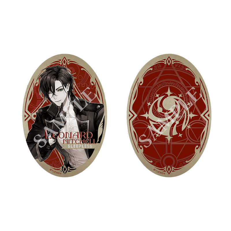 LOTM丨Official painted retro series double flash badge set