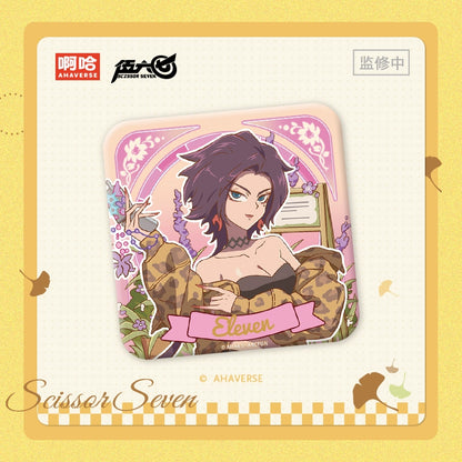 Scissor Seven | Double flashing Character Badges