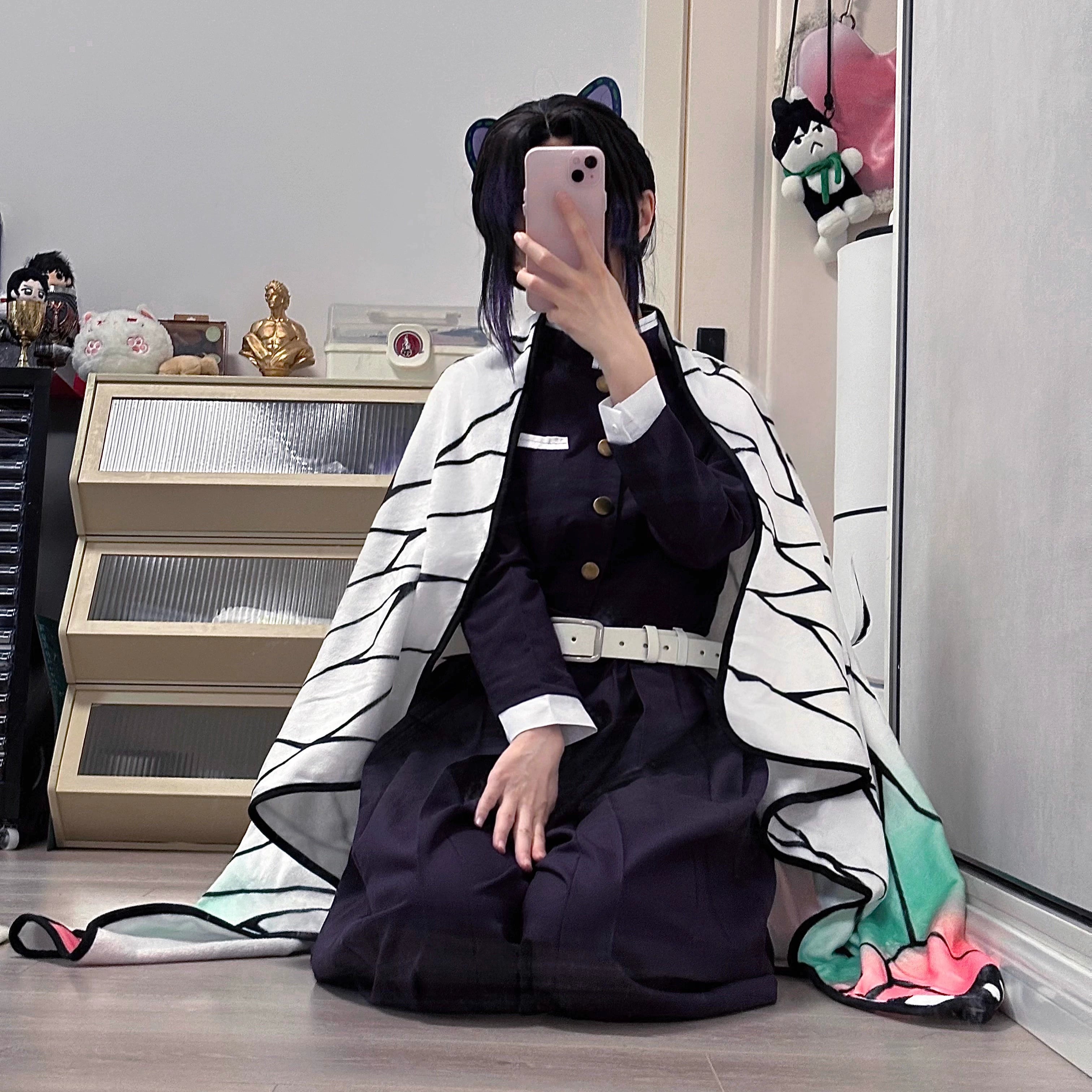 Demon Slayer | Shinobu Inspired Blanket Cosplay