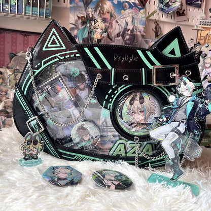 Cyberpunk Itabag  Glow in the Dark Large Capacity Backpack