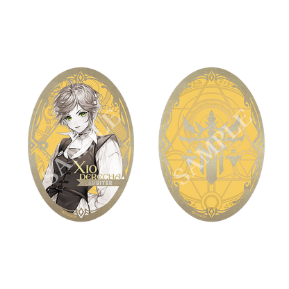 LOTM丨Official painted retro series double flash badge set