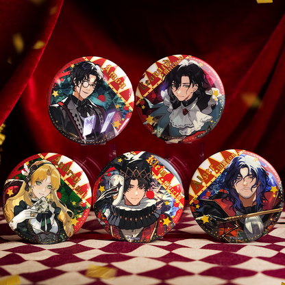 LOTM丨Circus Series Double Flash Badge Full set 5 badges