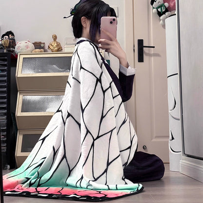 Demon Slayer | Shinobu Inspired Blanket Cosplay