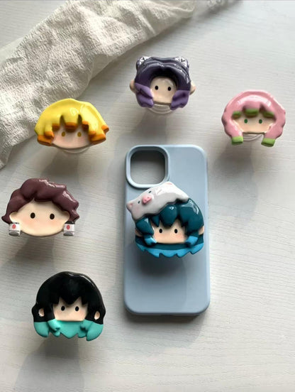 Demon Slayer | Retractable Phone Stand Inosuke