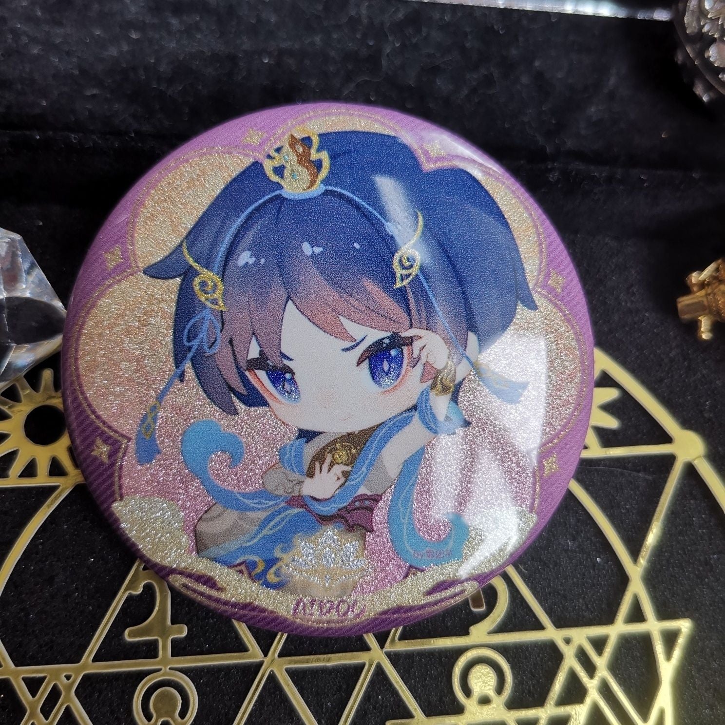 Genshin Impact | Soaring Deity Series Chibi Badges