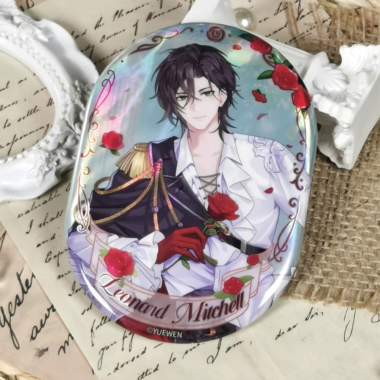 LOTM丨Blossoms World Series Colorful Oval Badge Amon Klein