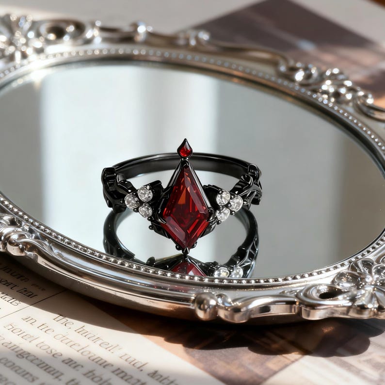 Love and Deepspace | Sylus Inspired Ring  Zircon Silver 925