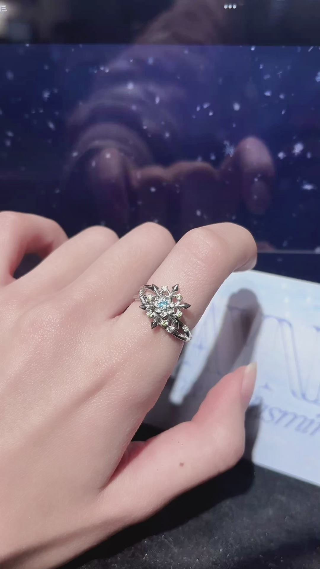 Love and Deepspace | Zayne Inspired Ring Sterling Silver 925 with Zircon