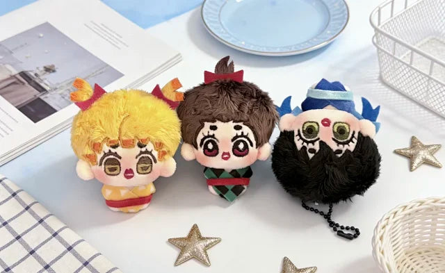 Demon Slayer | Tanjiro Inosuke Zenitsu Collectible Plush Doll 7CM